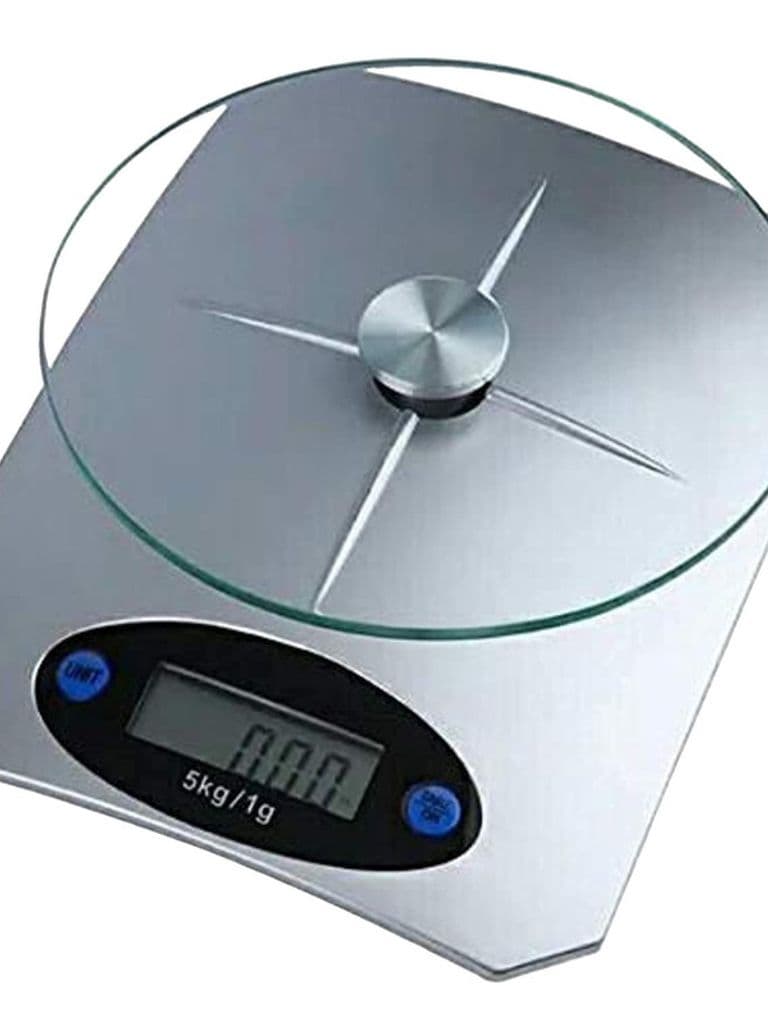 Generic Digital Electronic Kitchen Scale High Precision Measuring Tool 5kg Capacity Mixed Materials for Baking