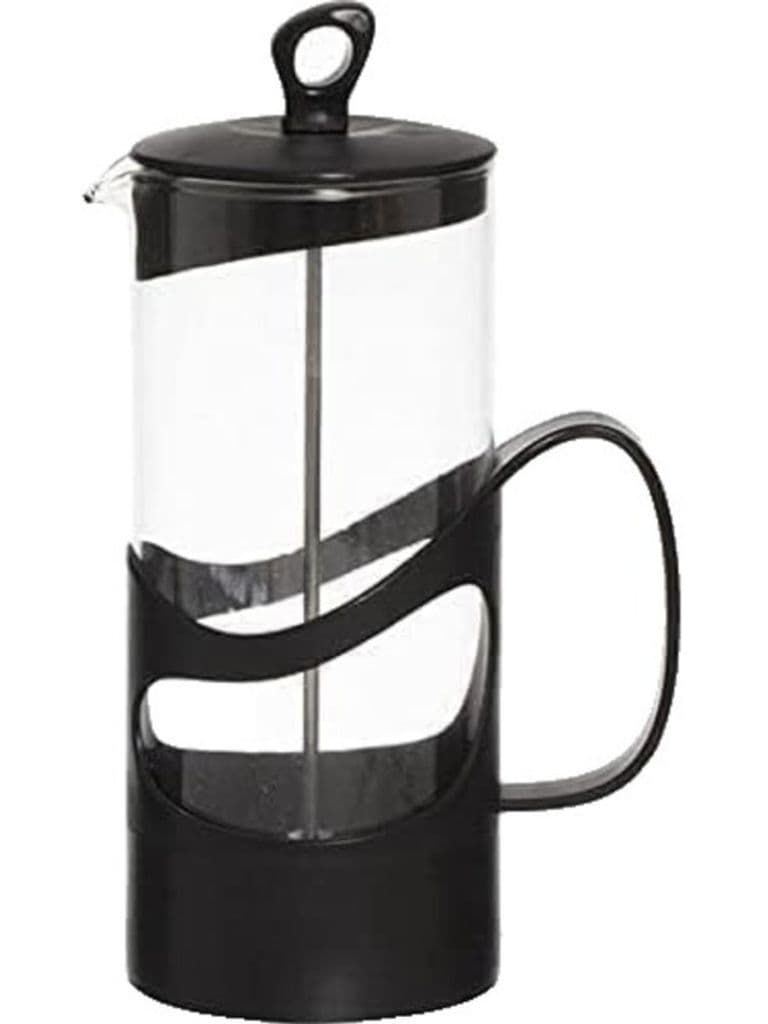 Haireven French Press Coffee Machine, Easy Brewing & Exceptional Filtration, Quick Clean-up, Black, 350ml Capacity