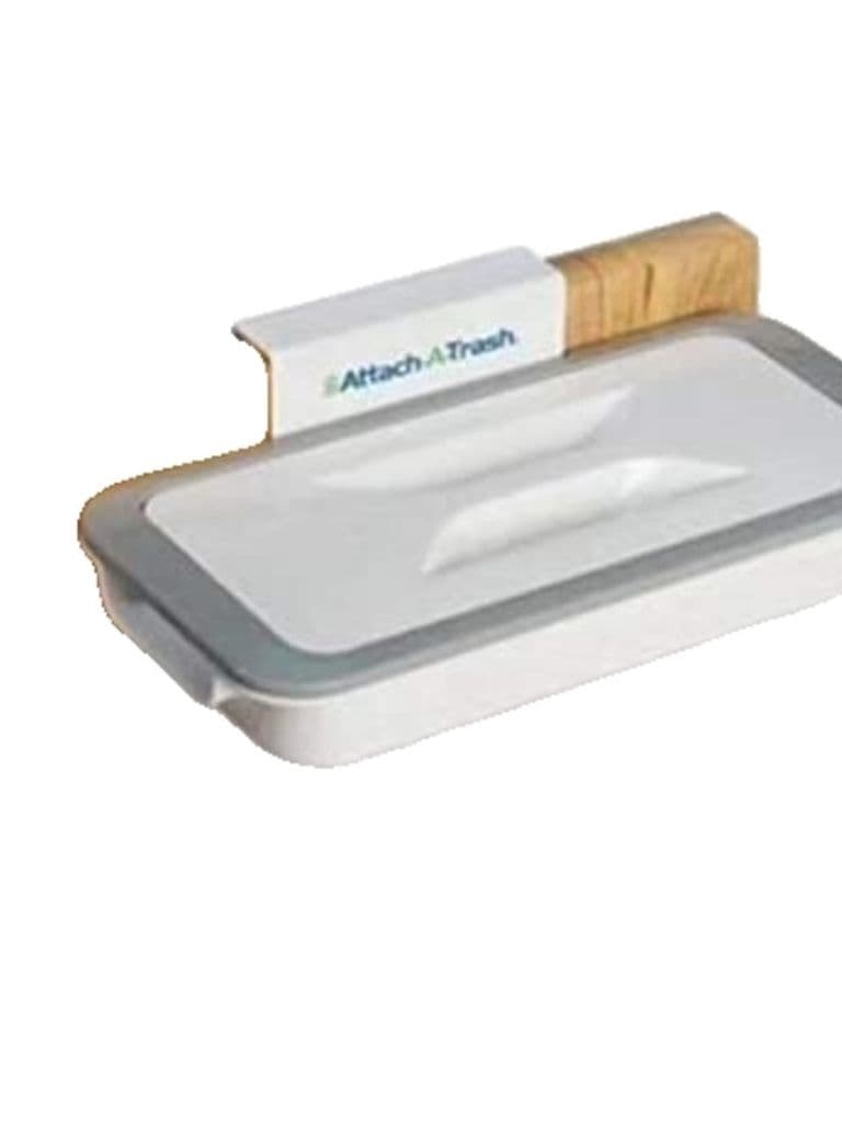 Plastic Trash Bag Holder with Lid